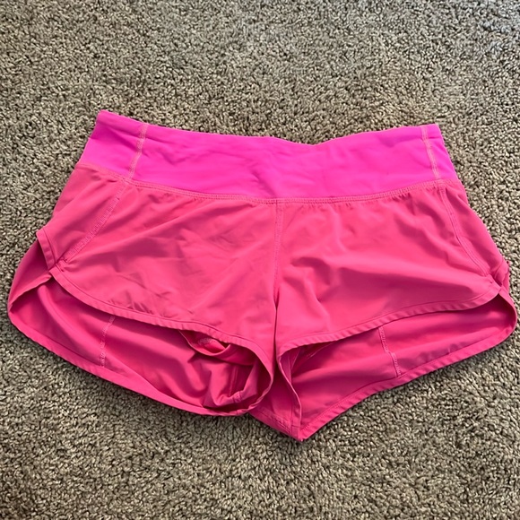 lululemon athletica Pants - Lululemon hot pink shorts